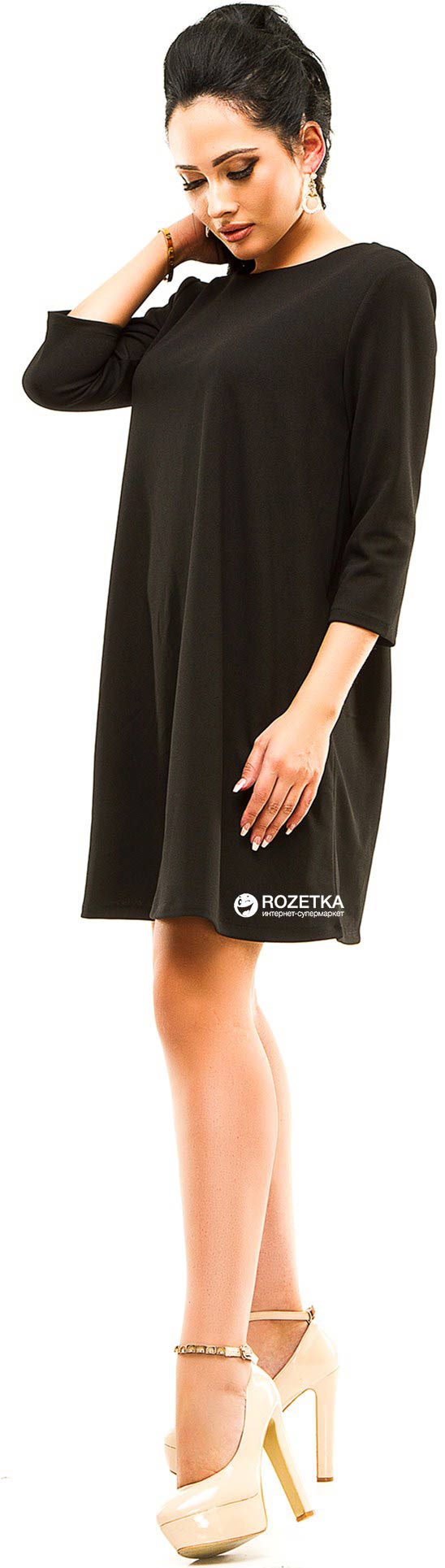 

Платье ELFBERG 275  Черное, Платье ELFBERG 275 44 Черное