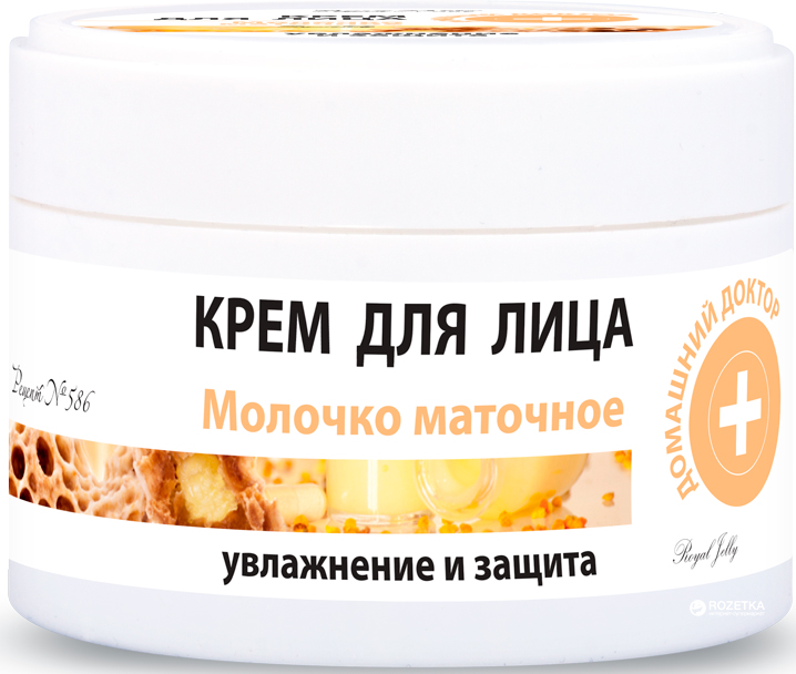Крем для лица Домашний Доктор Молочко маточное 100 мл (4823015938214 ...