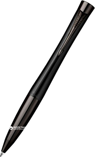 

Ручка шариковая Parker Urban Premium Matt Black BP Трезубец на торце Синяя Черный корпус (21 232M_TR2)
