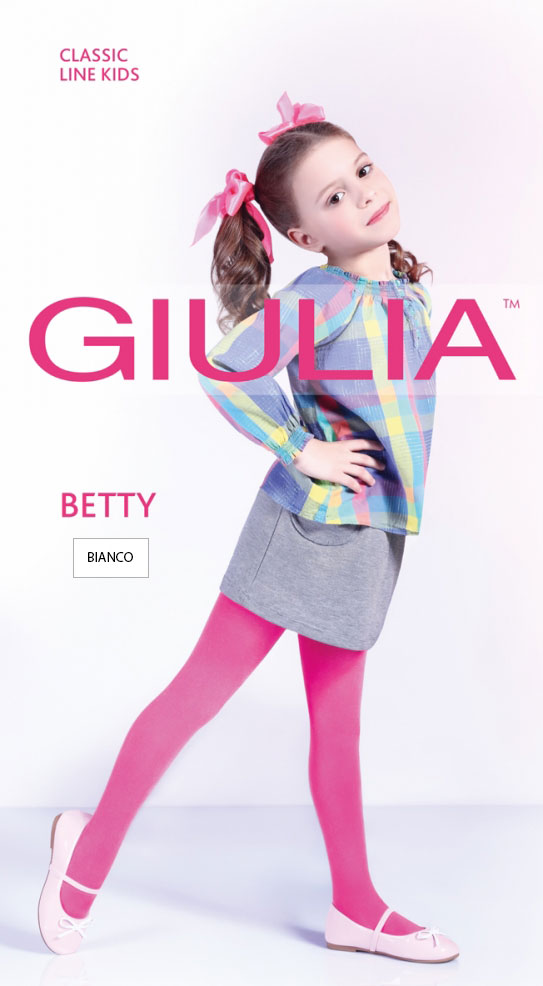 

Колготки Giulia Betty 80 80 Den 116-122 см Bianco