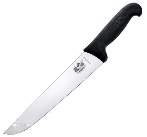 

Профессиональный нож Victorinox Fibrox Butcher для обвалки 180 мм Black (5.5203.18)