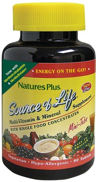 

Мультивитамины Nature's Plus Source of Life Mini 90 мини таблеток (97467305823)