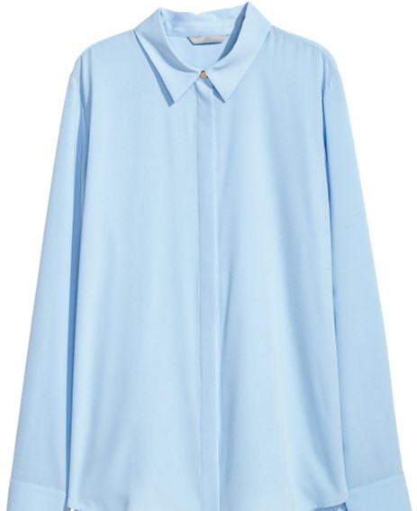 

Блузка H&M 0534044 38 Голубая