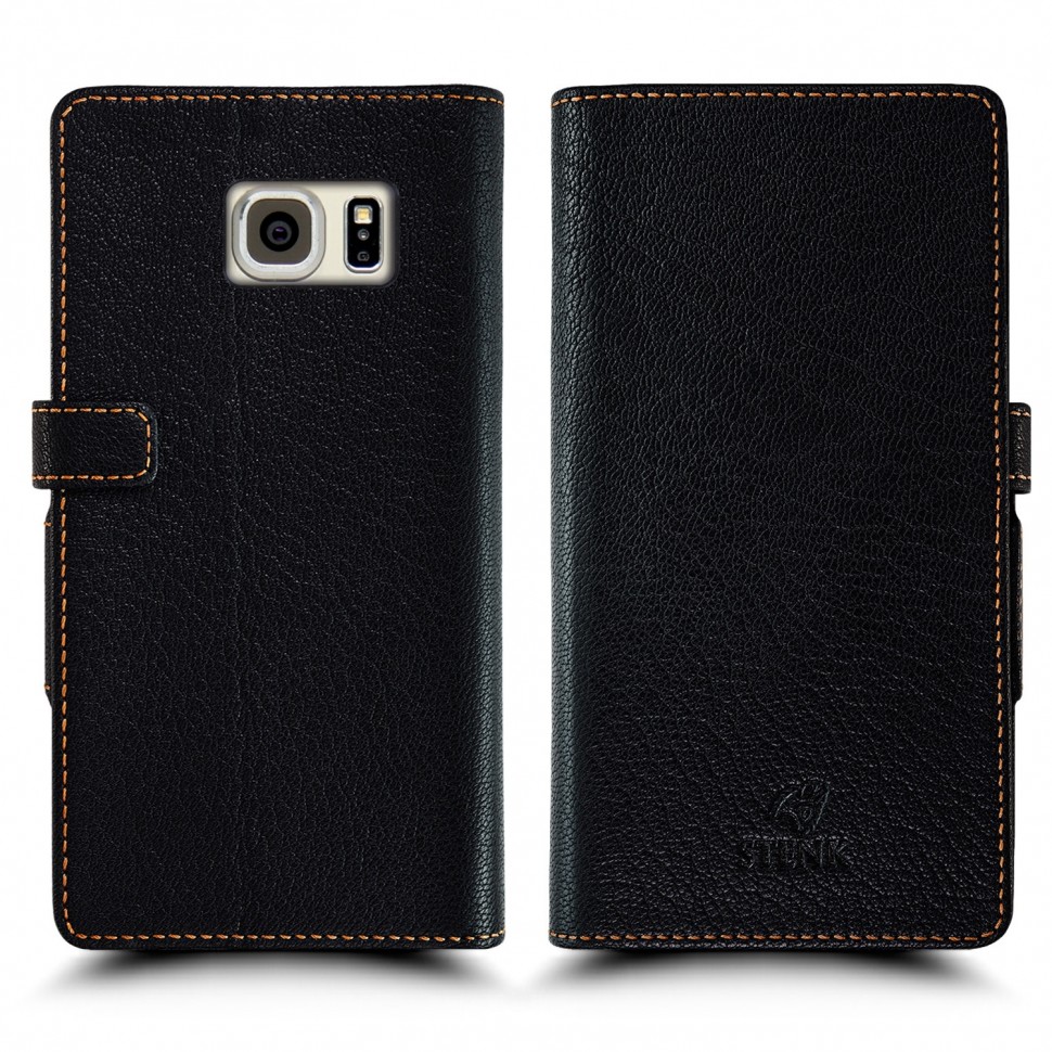 

Чехол книжка Stenk Wallet для Samsung Galaxy S6 Edge Plus Чёрный