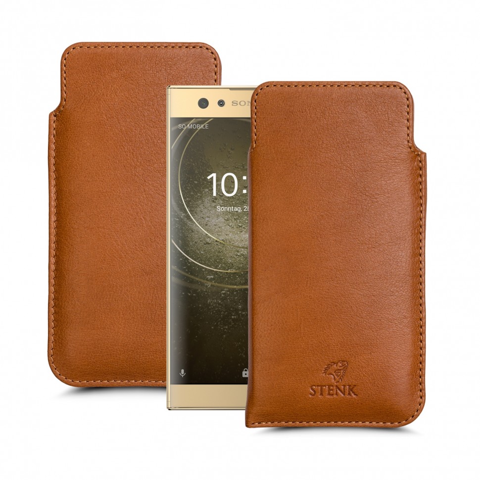 

Футляр Stenk Elegance для Sony Xperia XA2 Ultra Camel