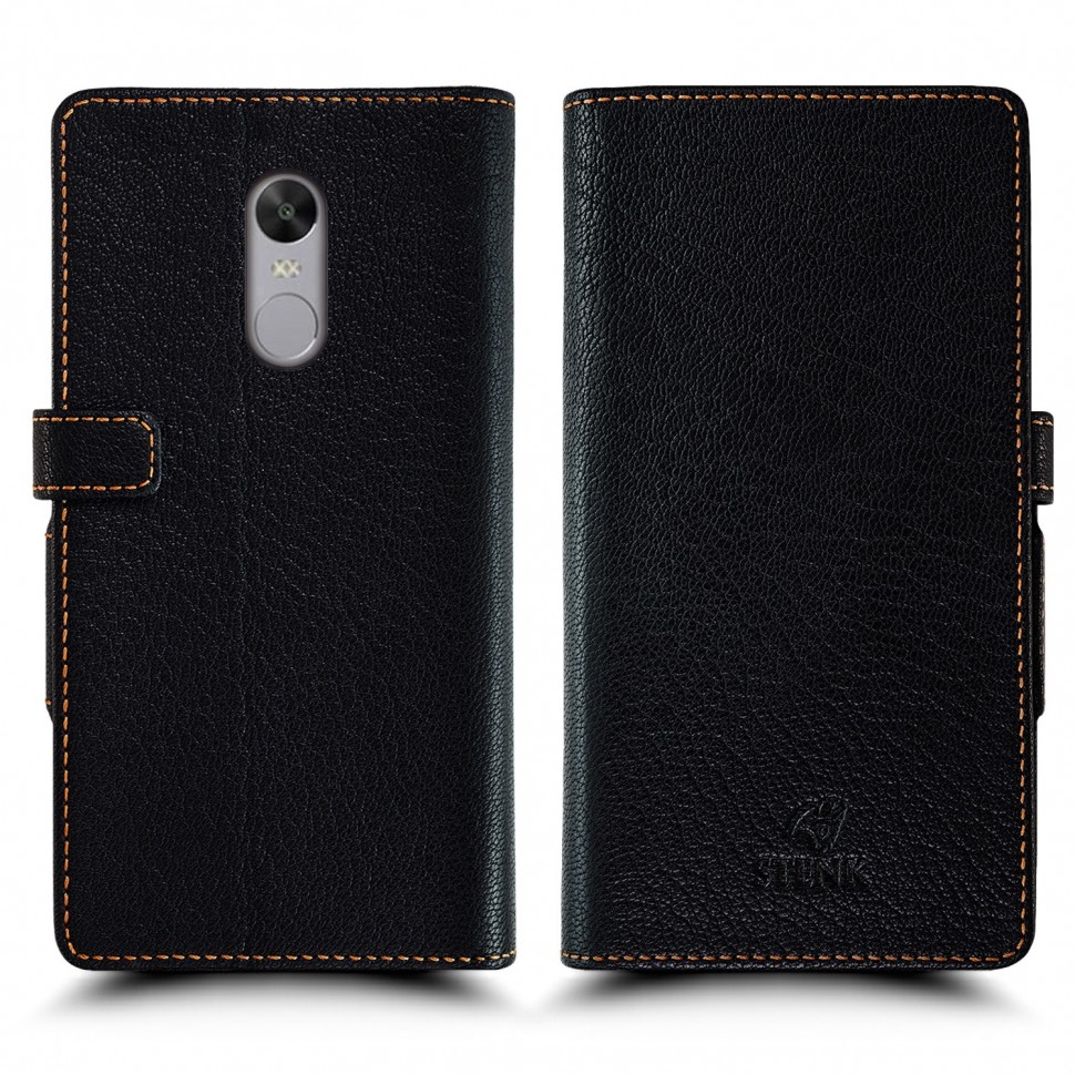 

Чехол книжка Stenk Wallet для Xiaomi Redmi Note 4X Чёрный