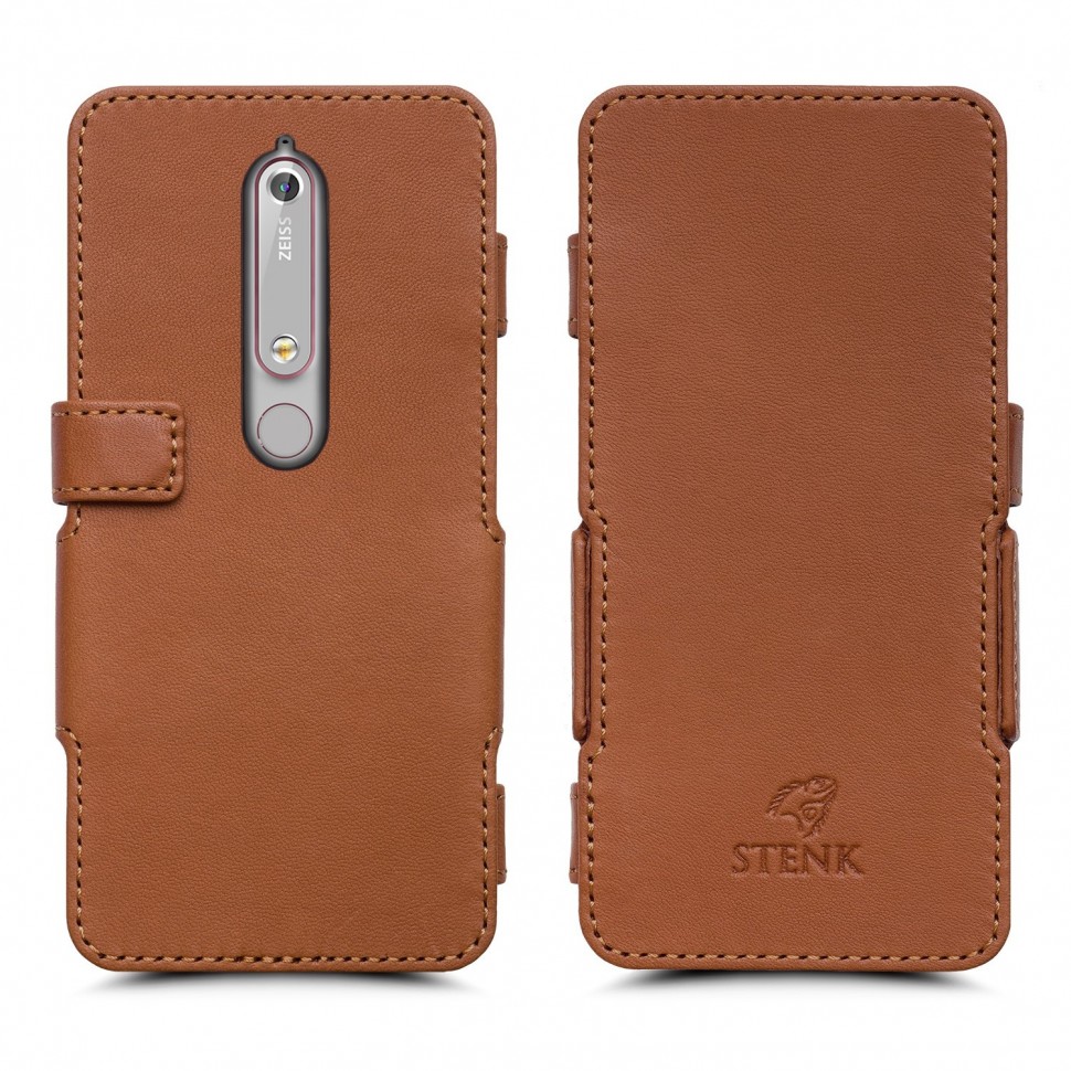 

Чехол книжка Stenk Prime для Nokia 6.1 Camel