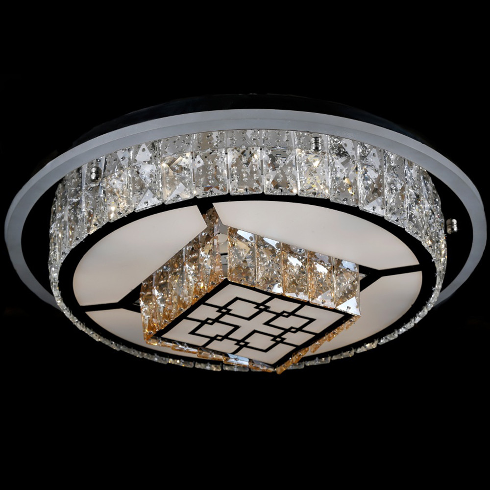

Светодиодная LED люстра с пультом управления хромированная VL-2810/500/6+4