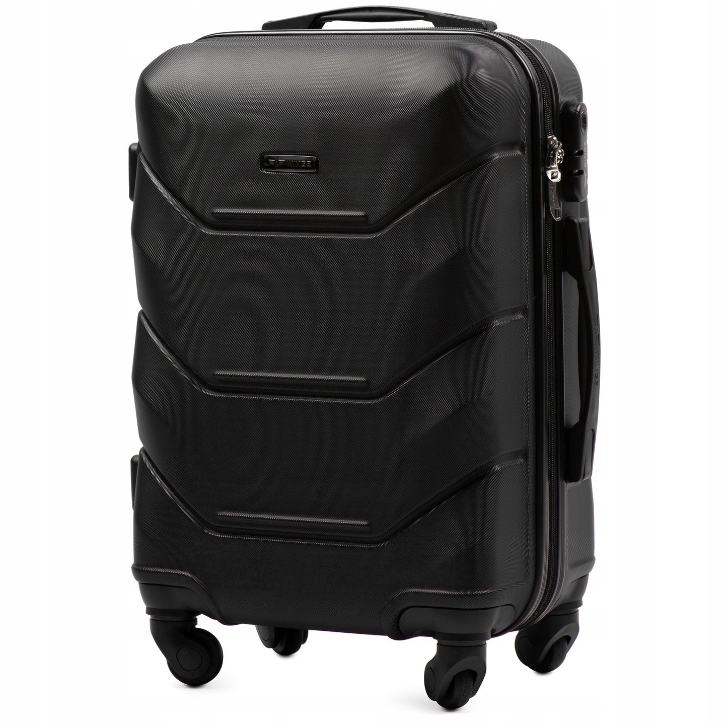 

Маленький дорожный чемодан WINGS 147 S черный black