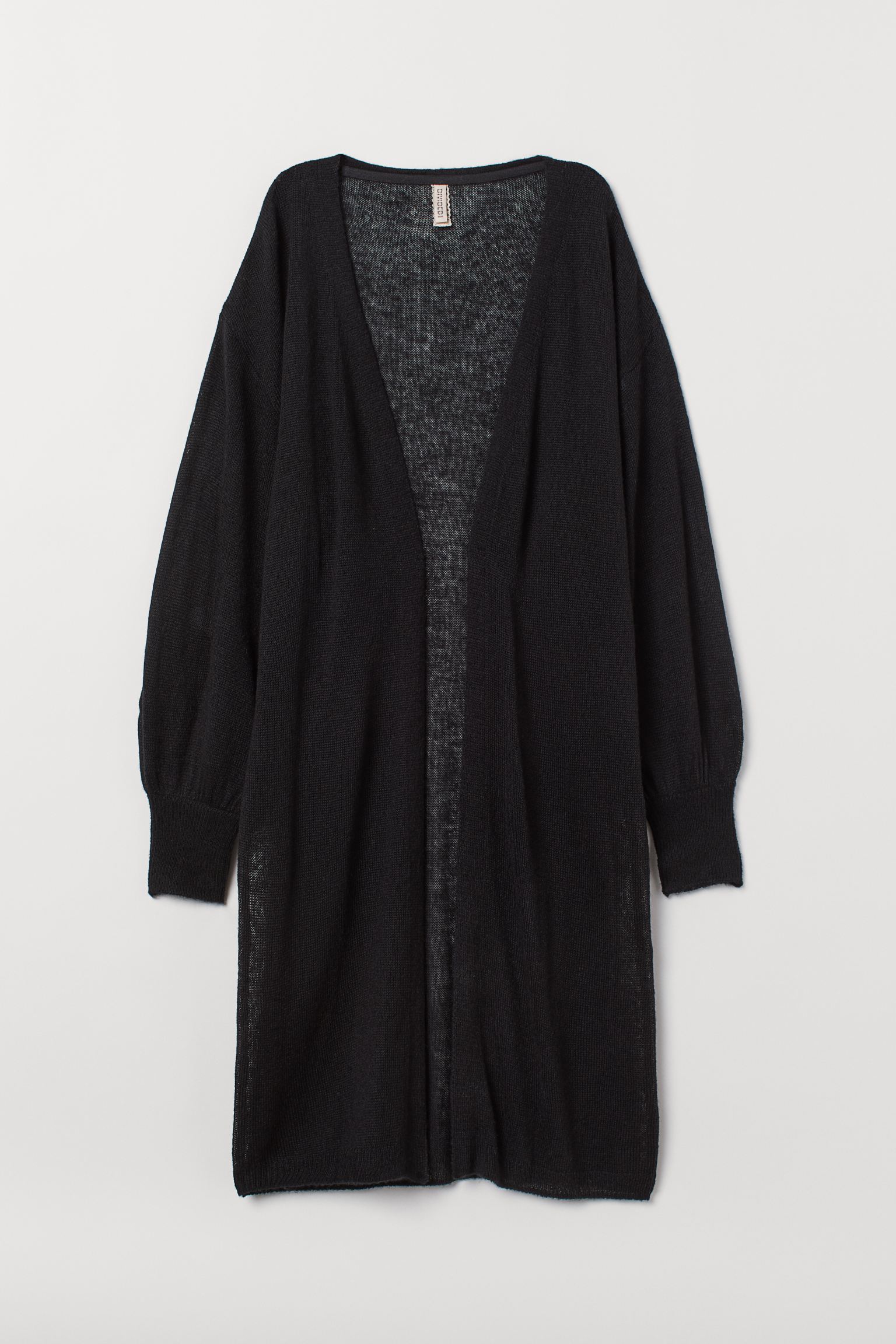 

Кардиган H&M S черный 23116698931