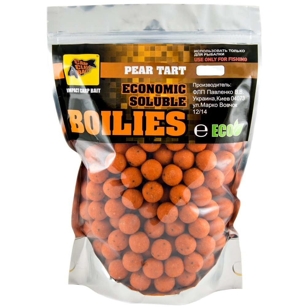 

Бойлы CCBaits Economic Soluble Pear Tart 20mm 3kg (CCB002589)