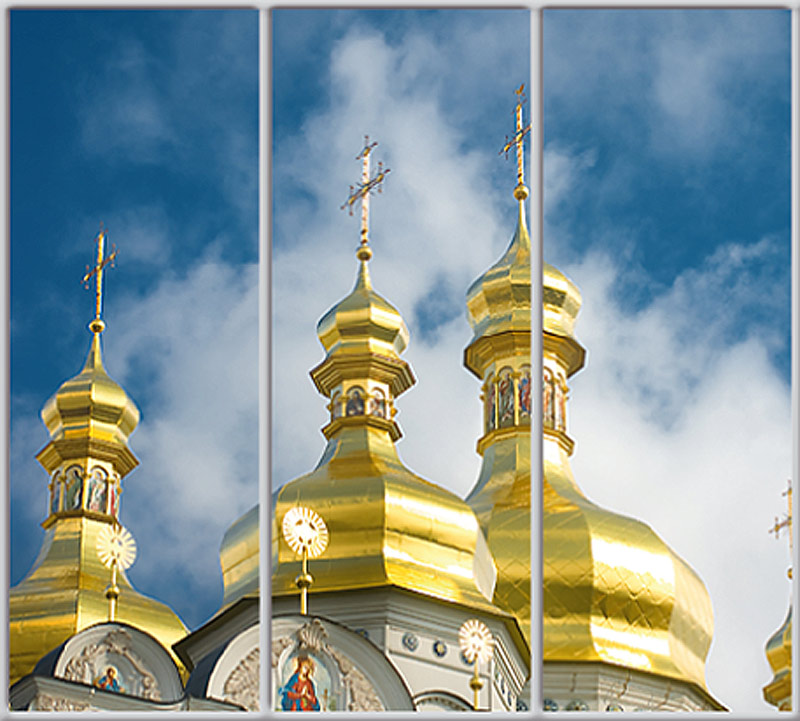 

Шкаф купе Luxe Studio Стандарт-1 Фотопечать Архитектура-85 2100x2100x600 трехдверный