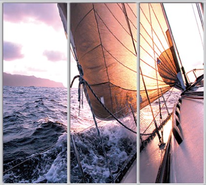 

Шкаф купе Luxe Studio Стандарт-1 Фотопечать Природа-107 2100x2100x600 трехдверный