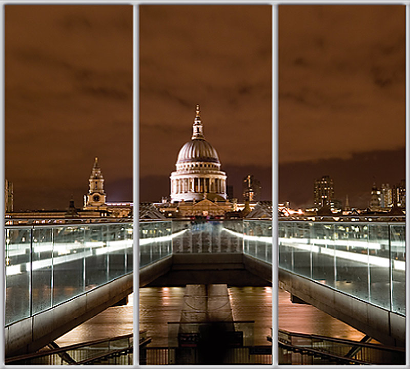 

Шкаф купе Luxe Studio Стандарт-1 Фотопечать Архитектура-146 2100x2300x600 трехдверный