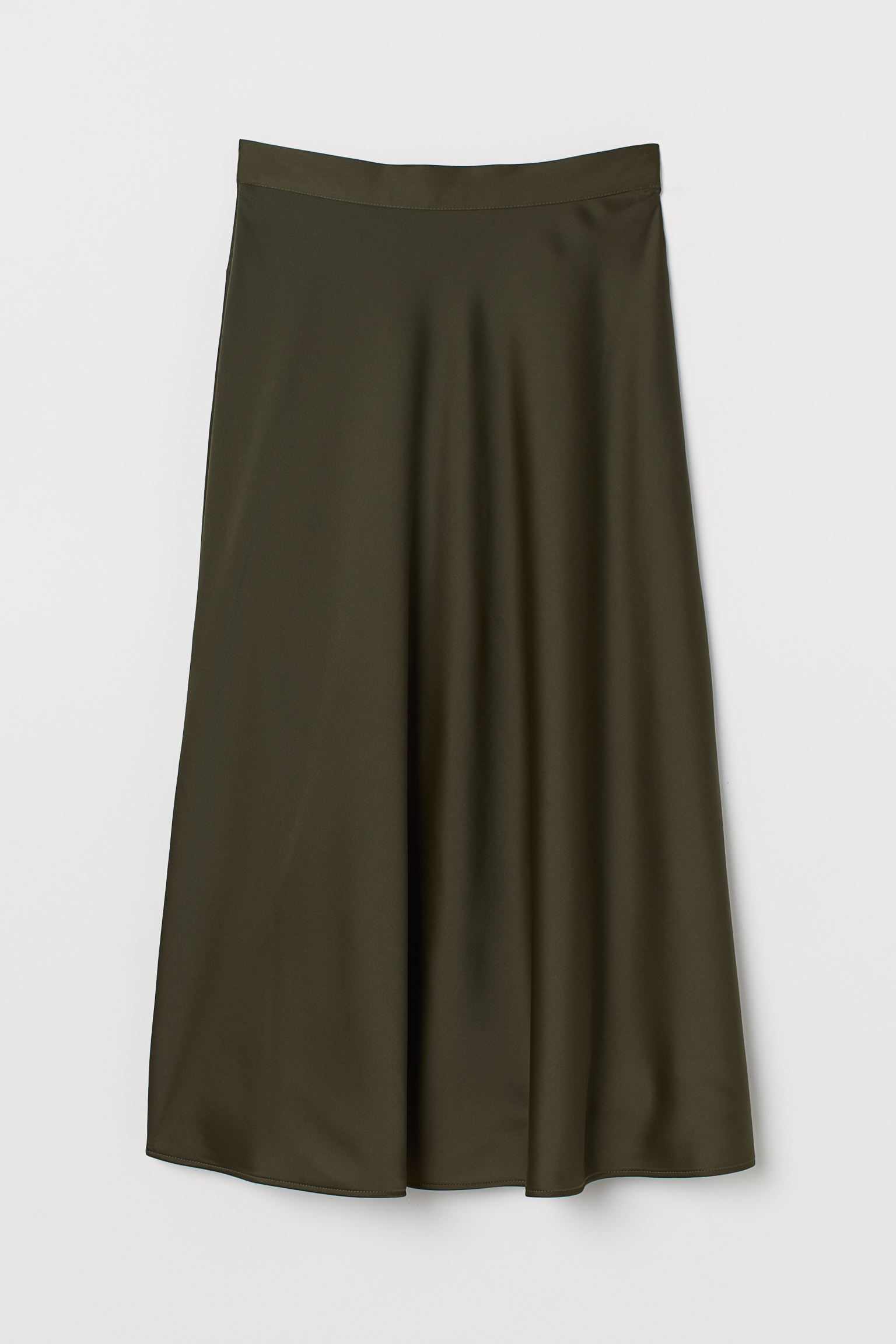 

Юбка H&M 38 зеленый хаки 20117664951