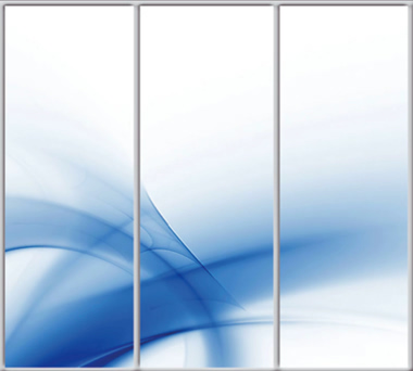 

Шкаф купе Luxe Studio Стандарт-1 Фотопечать Абстракция-19 2100x2100x600 трехдверный