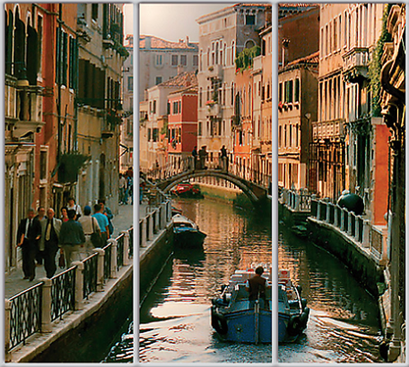 

Шкаф купе Luxe Studio Стандарт-1 Фотопечать Архитектура-25 2100x2200x600 трехдверный