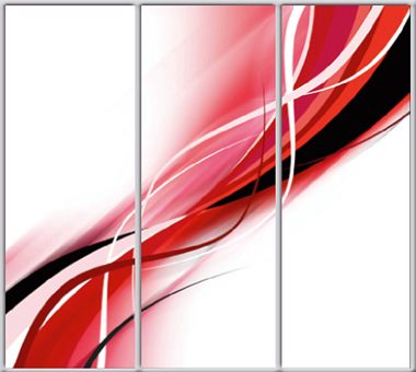 

Шкаф купе Luxe Studio Стандарт-1 Фотопечать Абстракция-52 2100x2100x600 трехдверный