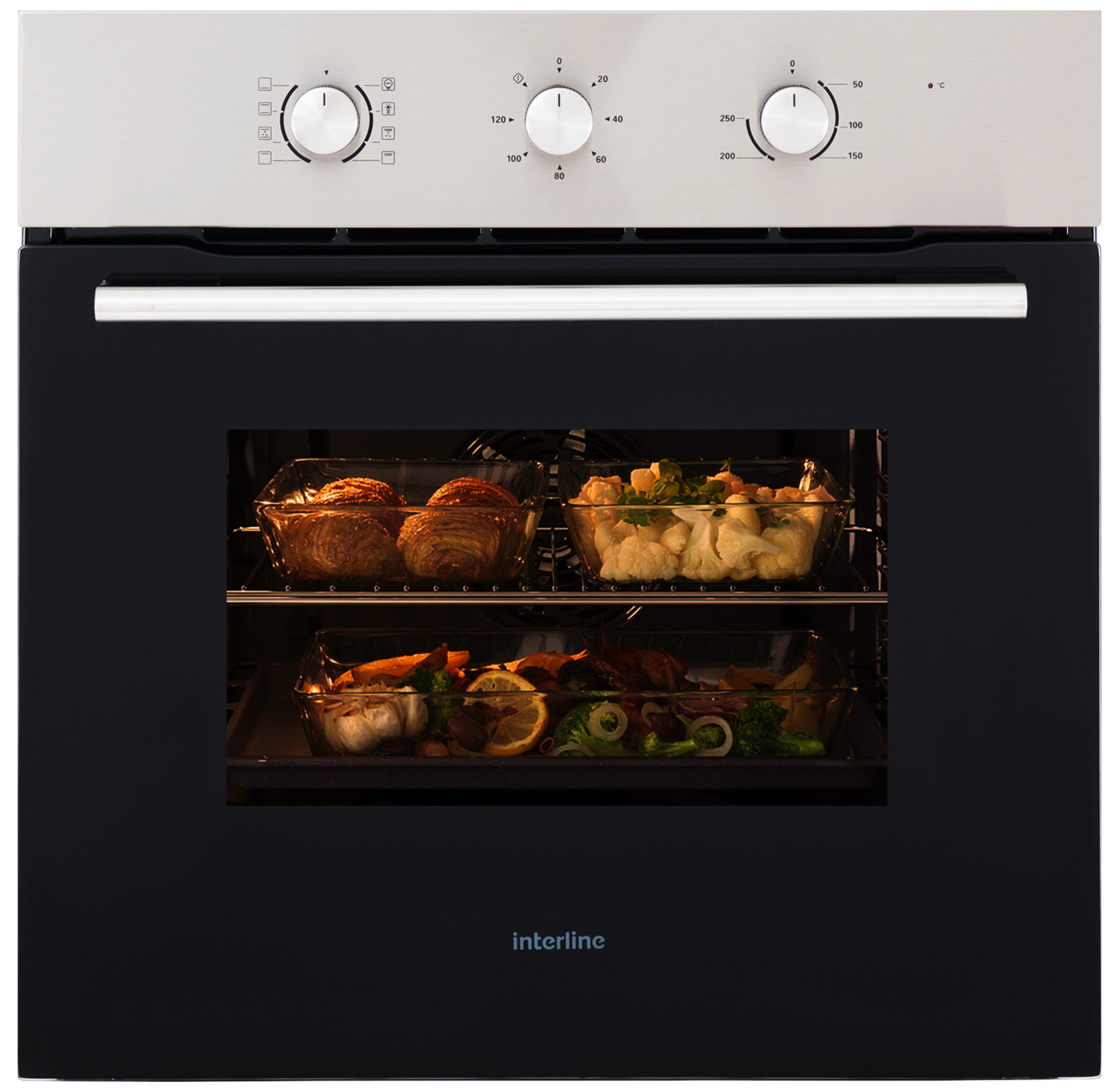 Духовой шкаф электрический Interline KTN 280 MRN XA – фото, отзывы