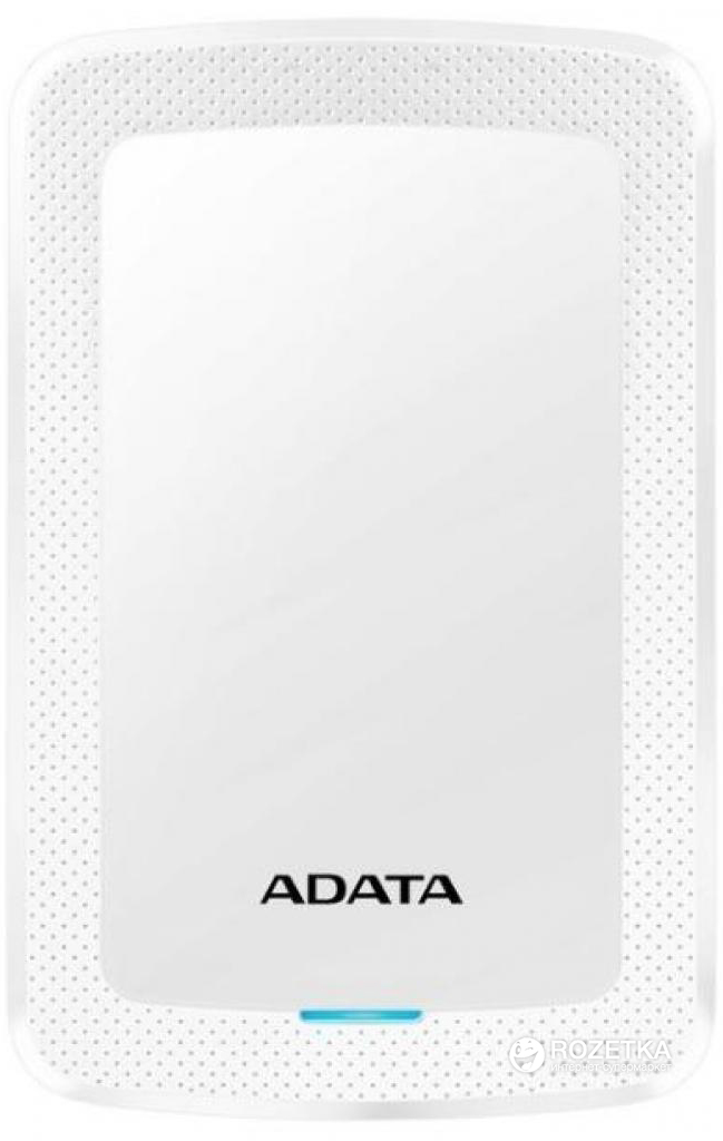 

Жесткий диск ADATA DashDrive HV300 1TB AHV300-1TU31-CWH 2.5 USB 3.1 External Slim White
