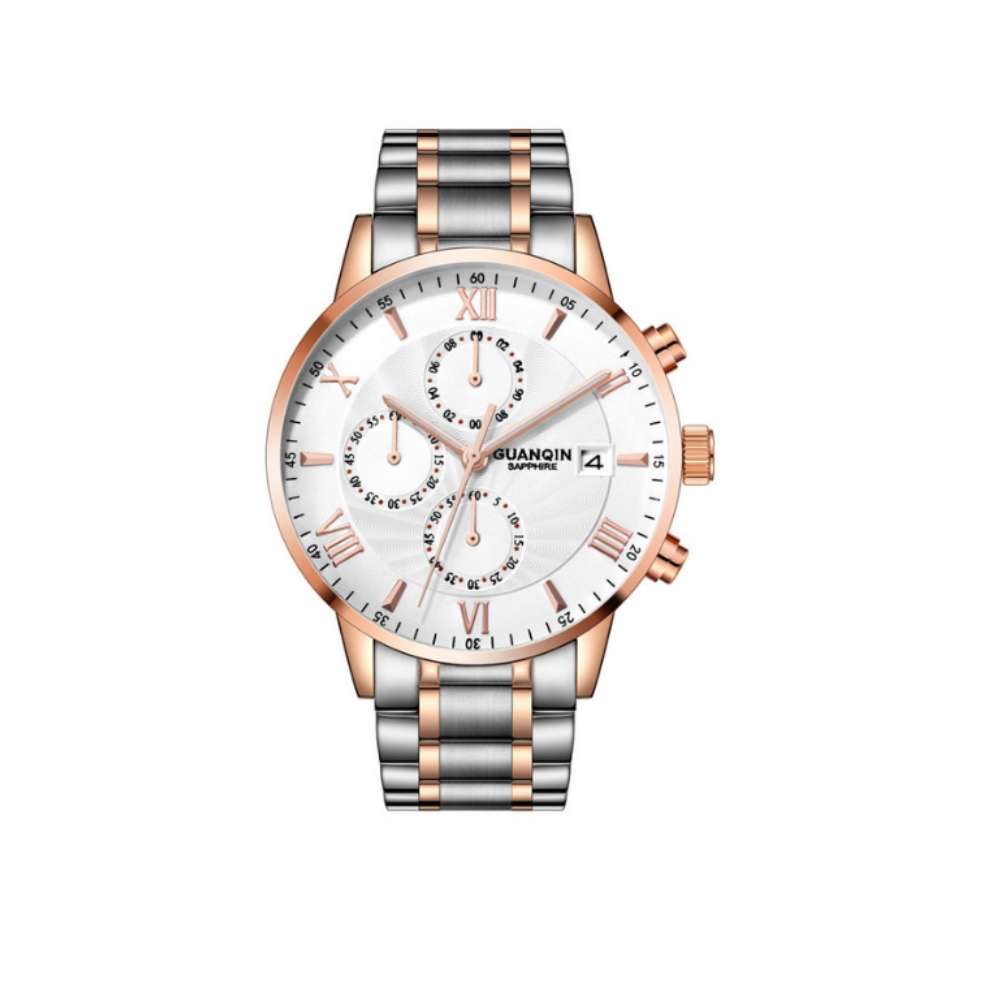 

Часы Guanqin Gold-White-SilverGold GS19094 CS