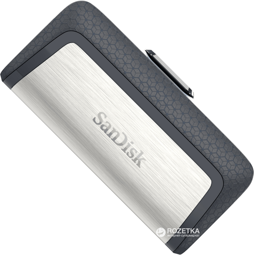 Акция на SanDisk Ultra Dual Type-C 128GB USB 3.1 (SDDDC2-128G-G46) от Rozetka UA
