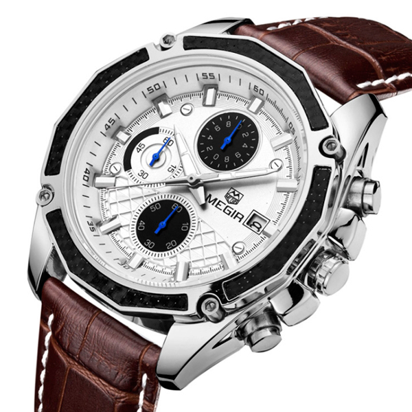 

Чоловічий класичний кварцовий годинник Megir Chronometr 1045
