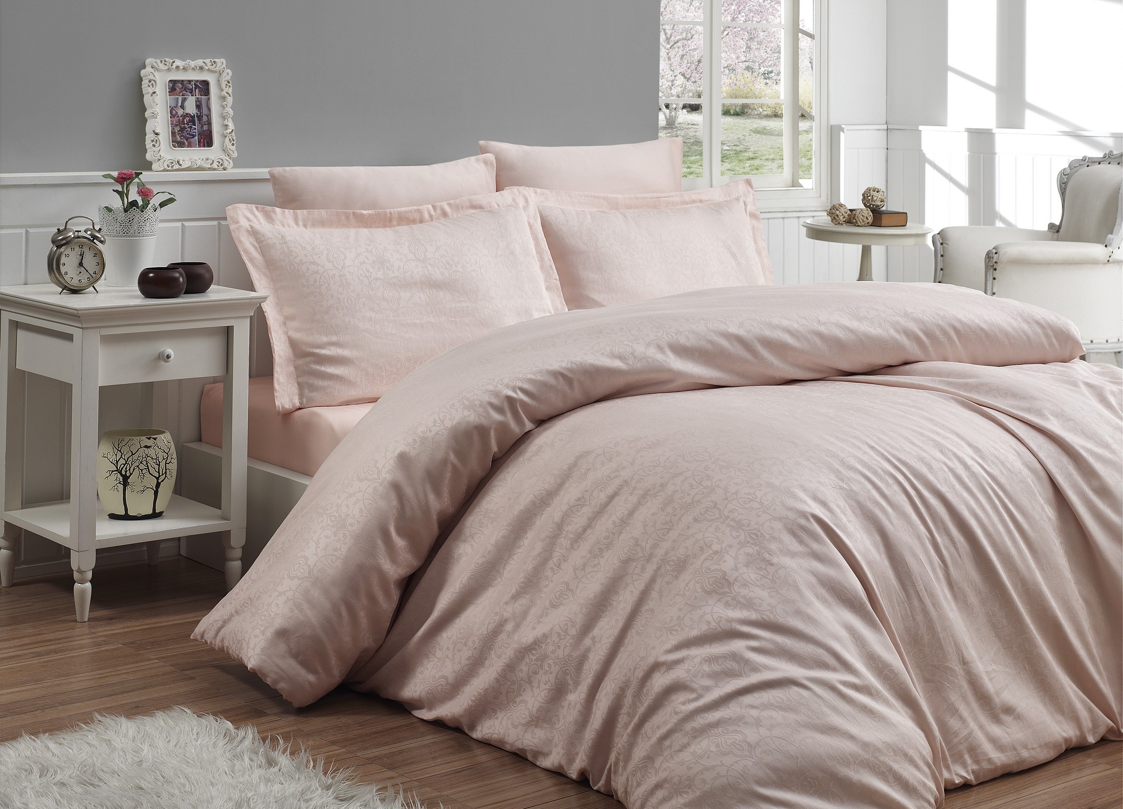 

Комплект постельного белья First Choice Сатин Жаккард 200х220 "Athena"