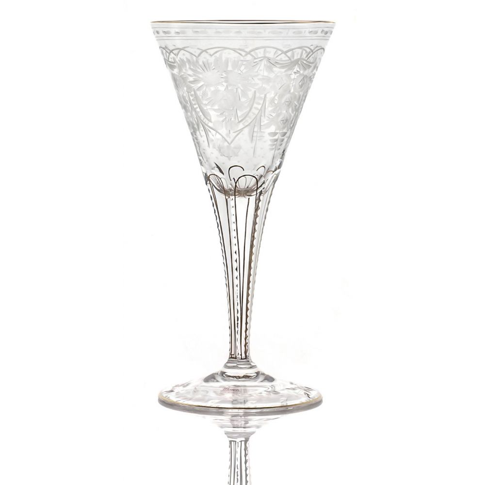 

Бокал для вина Moser "Maharani" 4401 CUT+PO