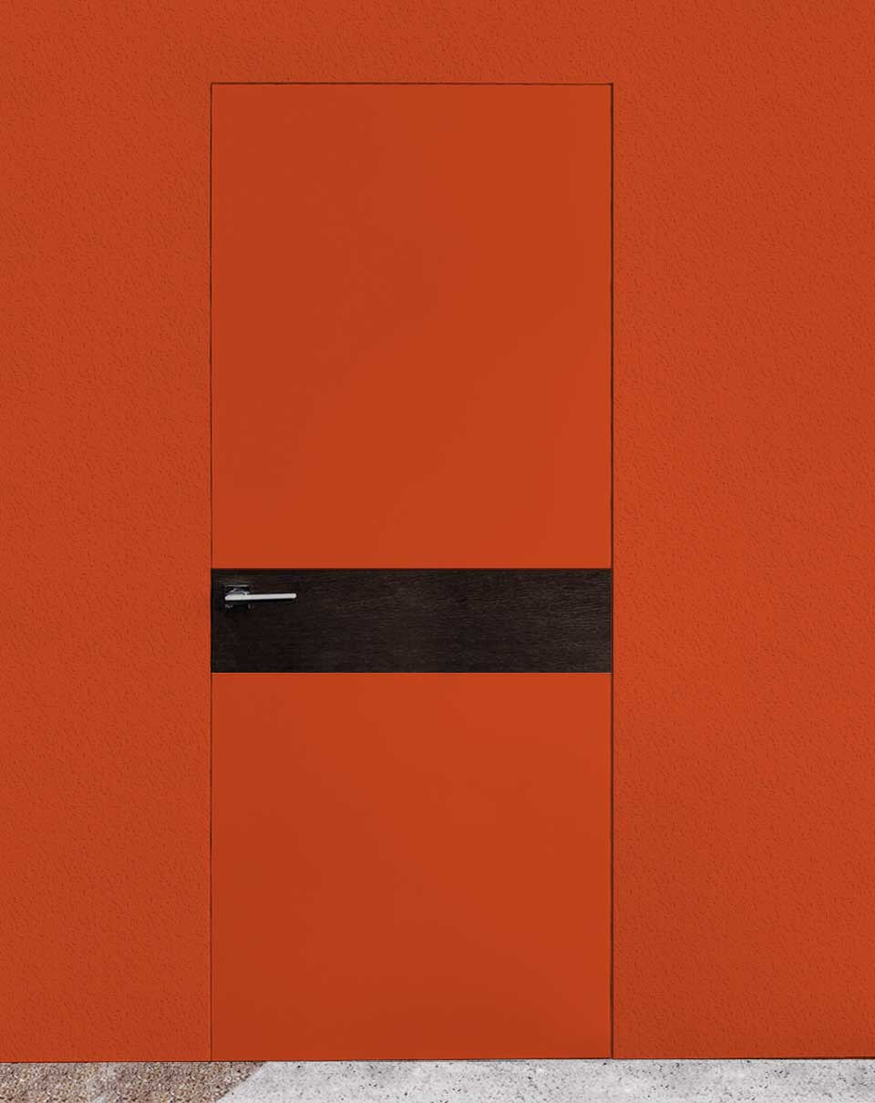 

Межкомнатная дверь Gradius 800х2040 цвет Меранти со вставкой скрытого монтажа