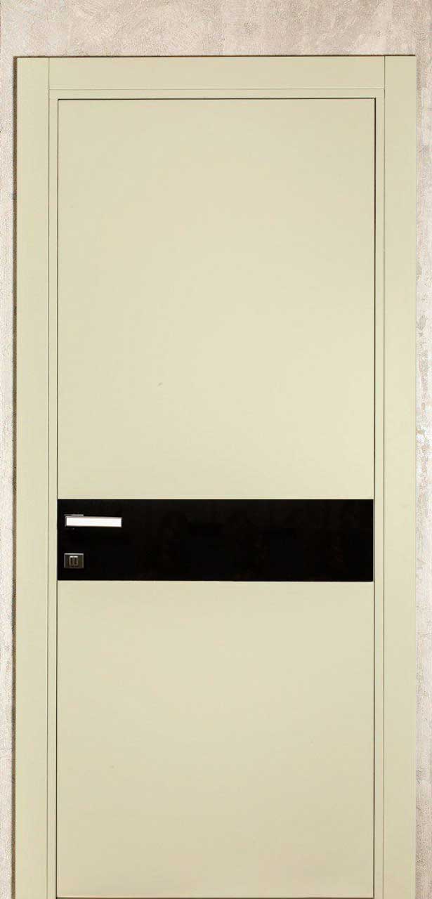 

Межкомнатная дверь Gradius 400х2040 цвет Белый ясень со вставкой