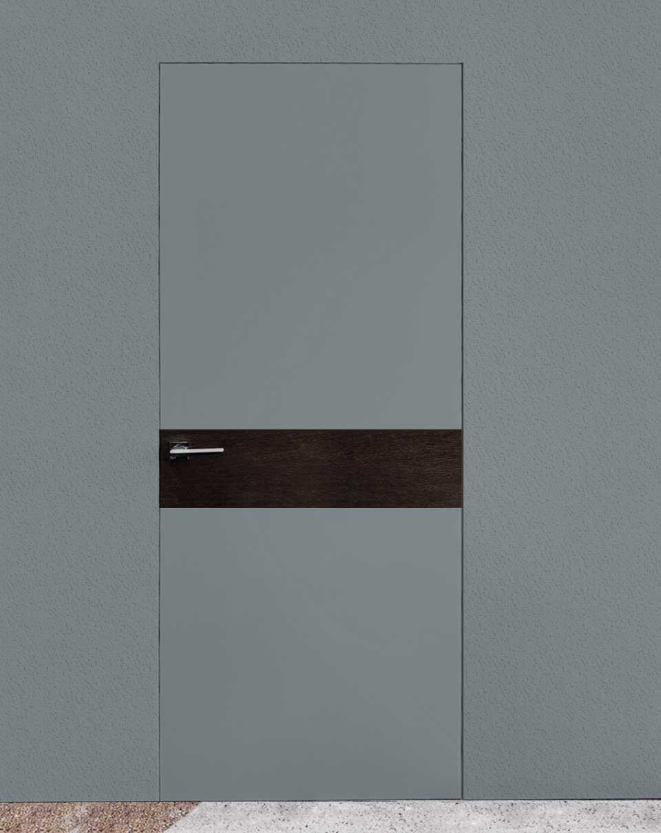 

Межкомнатная дверь Gradius 900х2040 цвет Антик серебро со вставкой скрытого монтажа