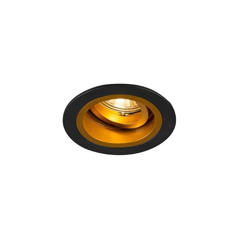 

Точечный светильник Zuma Line 92702 Chuck Dl Round Black-Gold