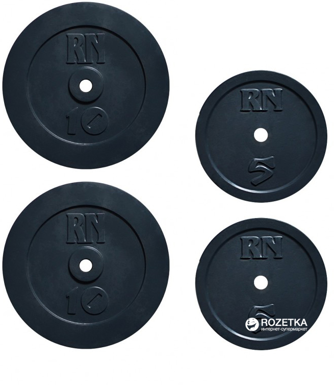 

Набор блинов RN-Sport 30 кг (2x5 кг, 2x10 кг) (RNset30)