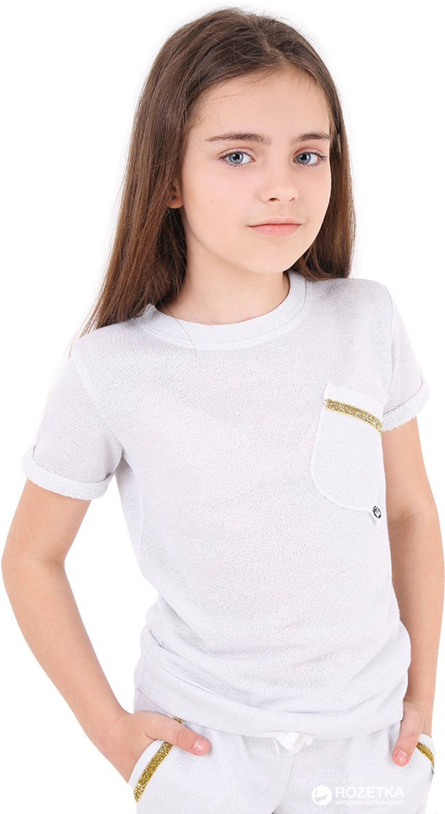 

Футболка Timbo Hailey золото 152 см 40 р Белая