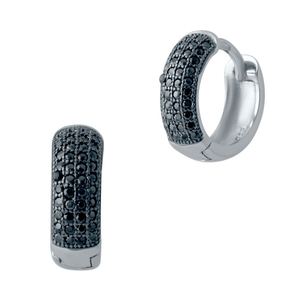 

Серебряные серьги SilverLine с фианитами