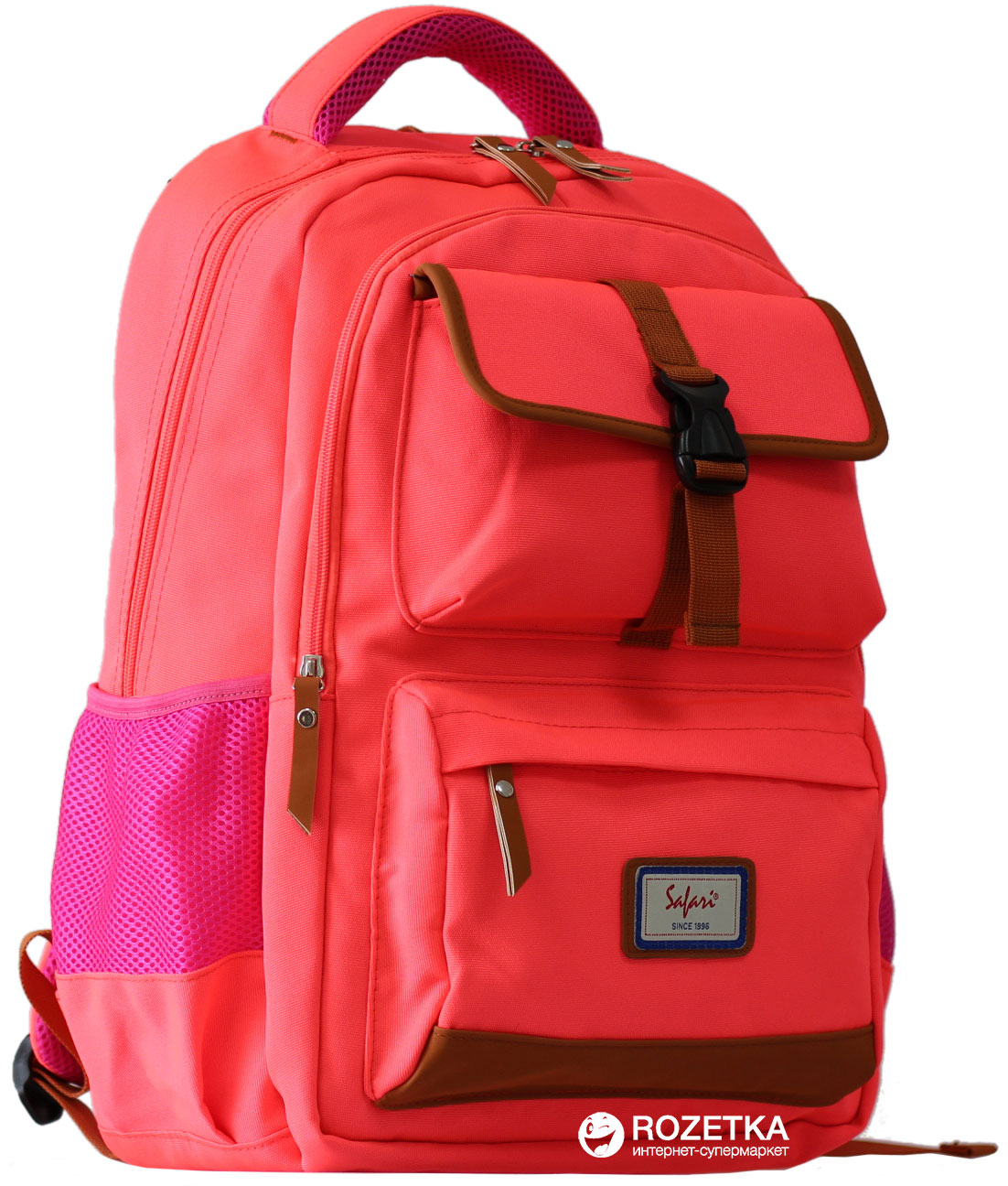 

Рюкзак Safari 45 x 29 x 22 см 29 л для девочки Розовый (8591662183900)