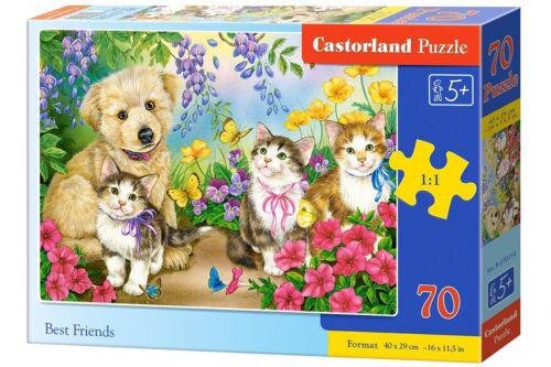 

ПАЗЛЫ CASTORLAND Лучшие друзья, 70 ЭЛ. РАЗМЕР 40X29 СМ (070114)