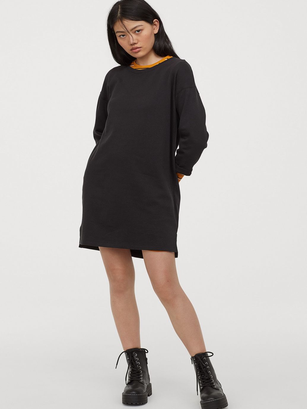 

Платье H&M 0512251-8  Черное, Платье H&M 0512251-8 XS Черное