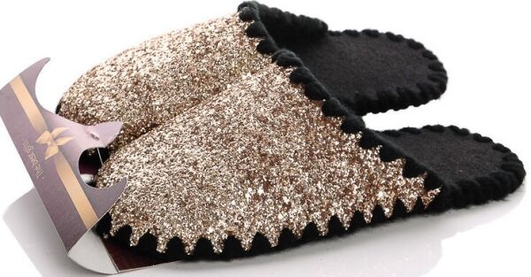 

Женские фетровые тапочки 18-104