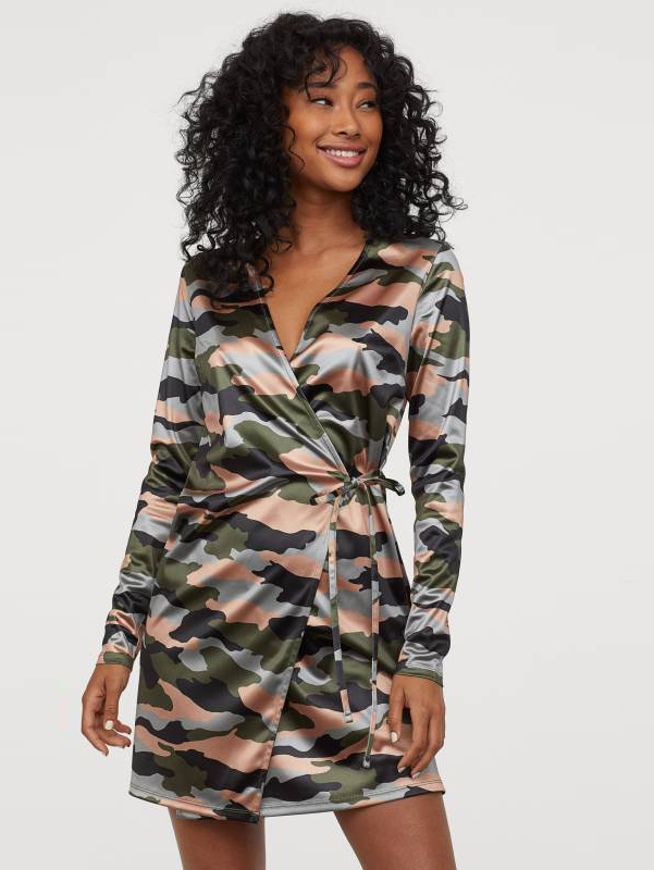 

Платье H&M 0633977-0  Разноцветное, Платье H&M 0633977-0 S Разноцветное