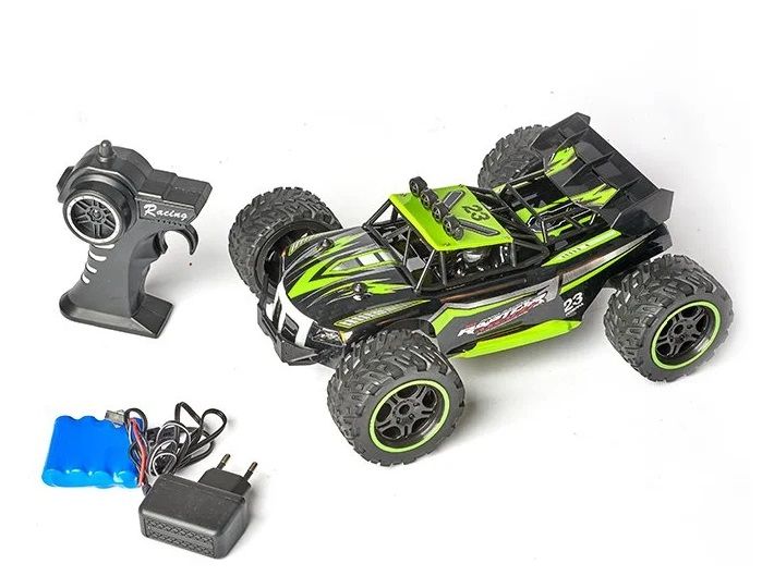 

Машина на радиоуправлении Багги YED Top Speed 1:14 2.4GHz небьющийся корпус Зеленый (123183)