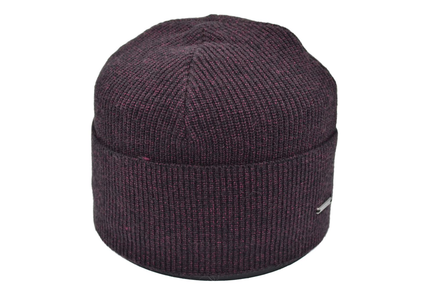 

Шапка UltraLeksЦентрал 55-59 см чёрно-бордовый (L-0718-305)