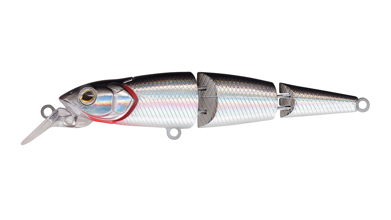 

Воблер Составной Strike Pro Flying Fish Joint 90, 90 мм, 12 гр, Загл. 0,7м.-1,7м., Тонущий, цвет: A010-EP Black Back Silver, (EG-079JA#A010-EP) (128414)