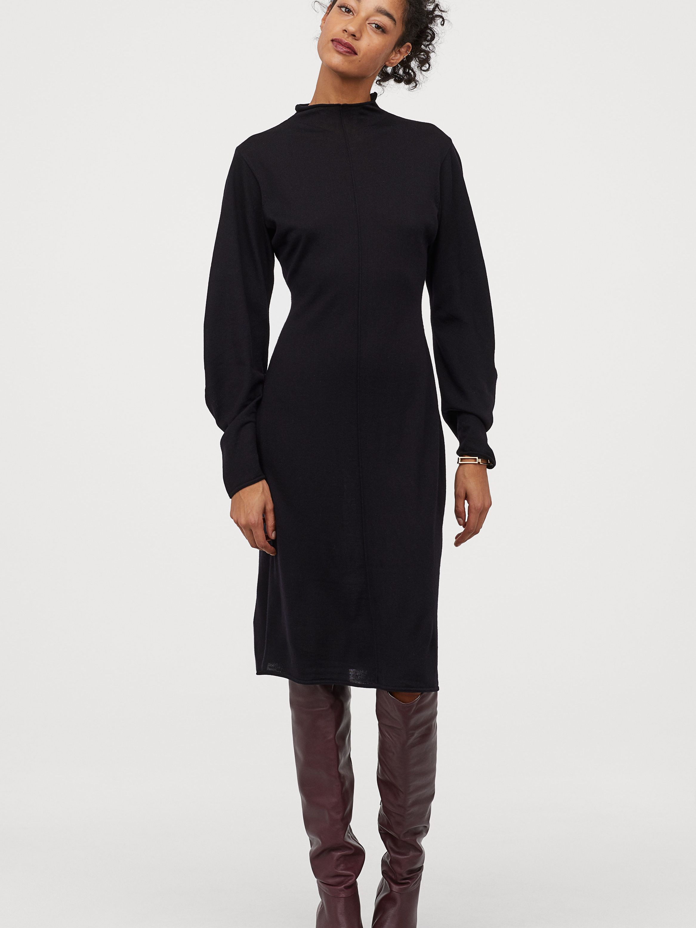 

Платье H&M 0776731-0 M Черное