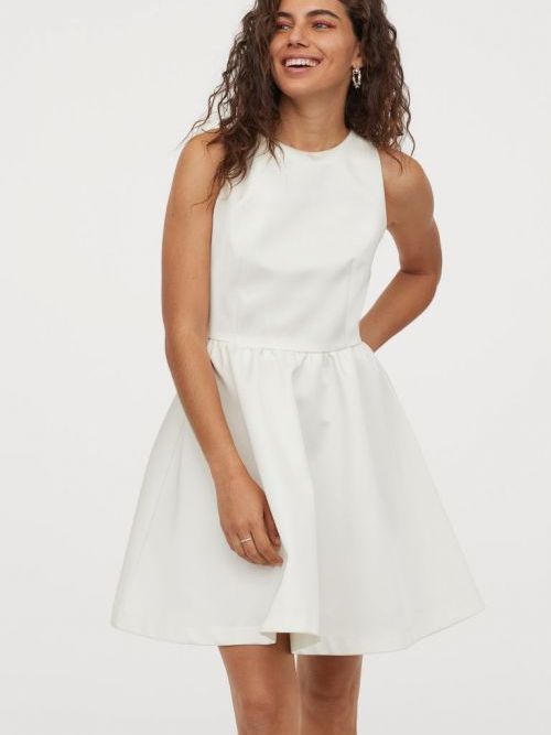 

Платье H&M 0834383-1  Молочное, Платье H&M 0834383-1 36 Молочное