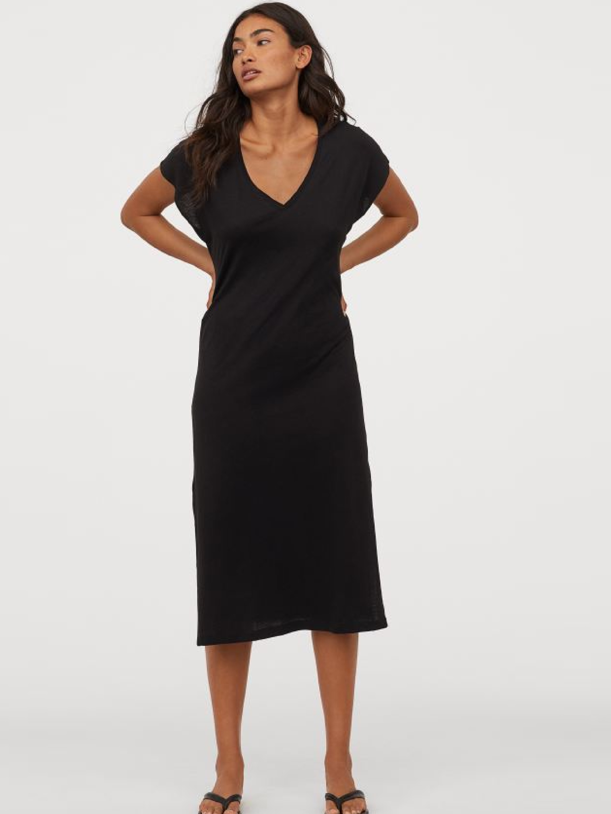 

Платье H& 0874547-1  Черное, Платье H&M 0874547-1 M Черное