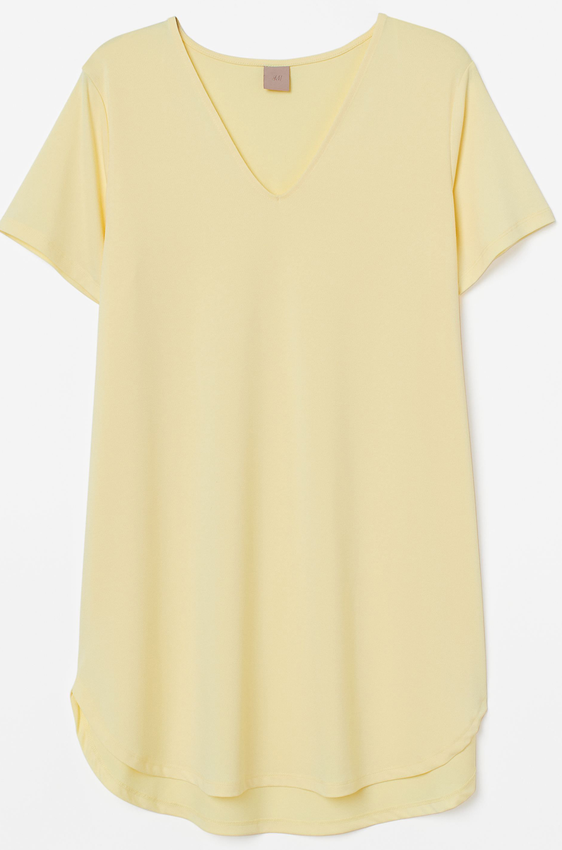 

Туника H&M 0573626-9  Желтая, Туника H&M 0573626-9 L Желтая
