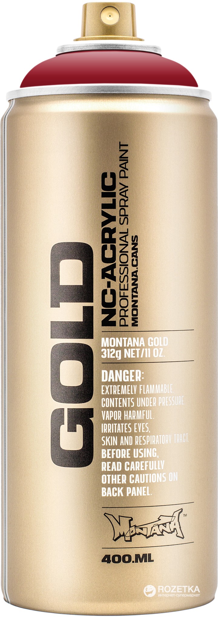 

Акриловая краска-спрей Montana Gold 3050 Кирпич 400 мл (Brick) (4048500284366)