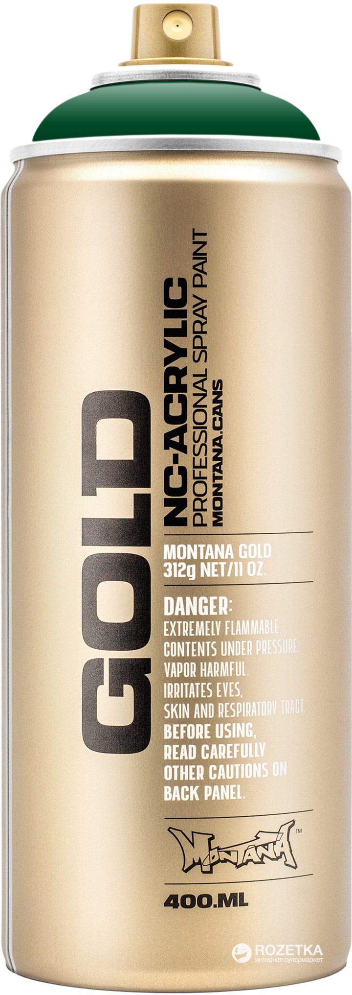 

Акриловая краска-спрей Montana Gold 6070 Изумруд 400 мл (Smaragd Green) (4048500285097)